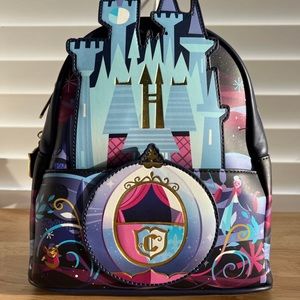 Loungefly Cinderella castle backpack